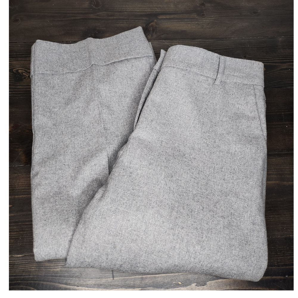 LOFT Gray Ankle Pants - Picture 5 of 11